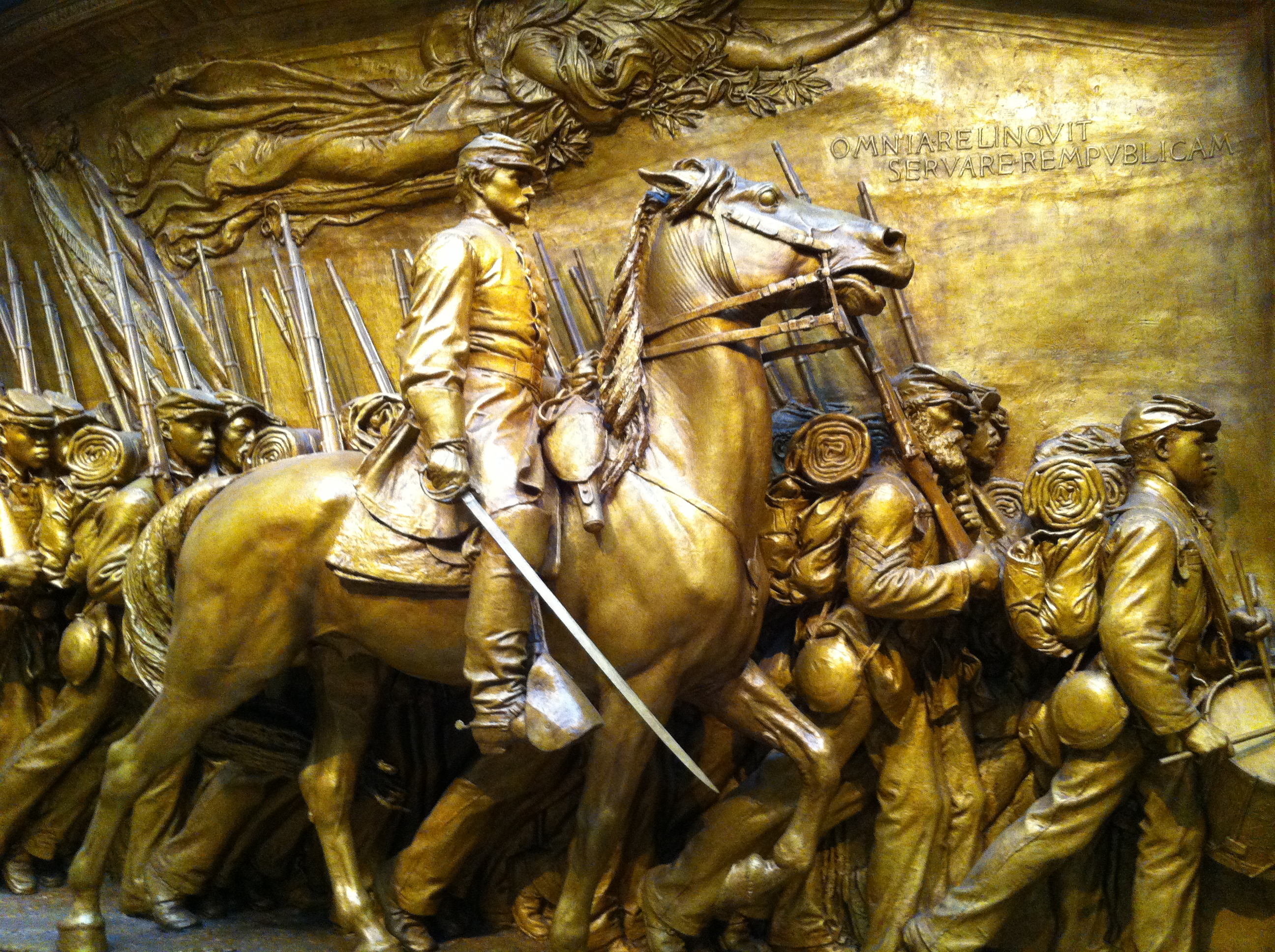 Augustus Saint-Gaudens 54th Massachusetts Regiment Memorial | Discover DC Living